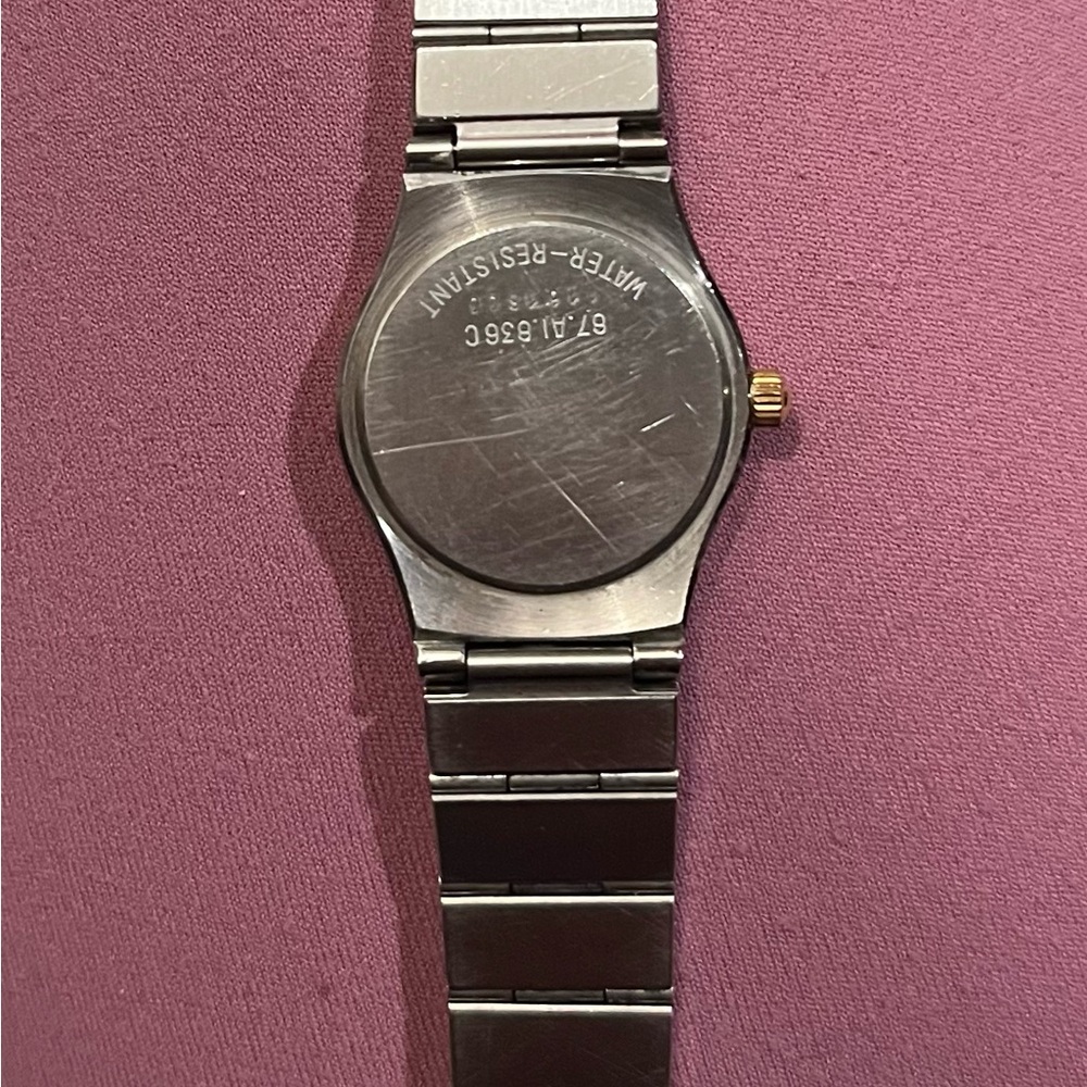 Mavado Gold and Black Womens Watch - Picture 2 of 2